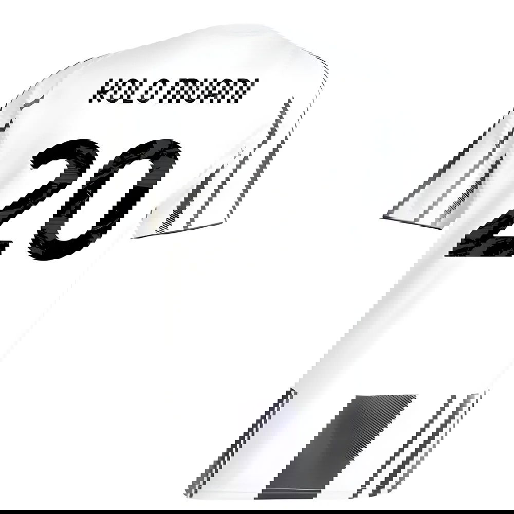 2025-2026 Juventus Home Shirt (Kolo Muani 20)