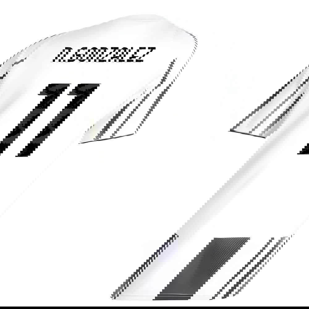 2025-2026 Juventus Home Shirt (N.Gonzalez 11)