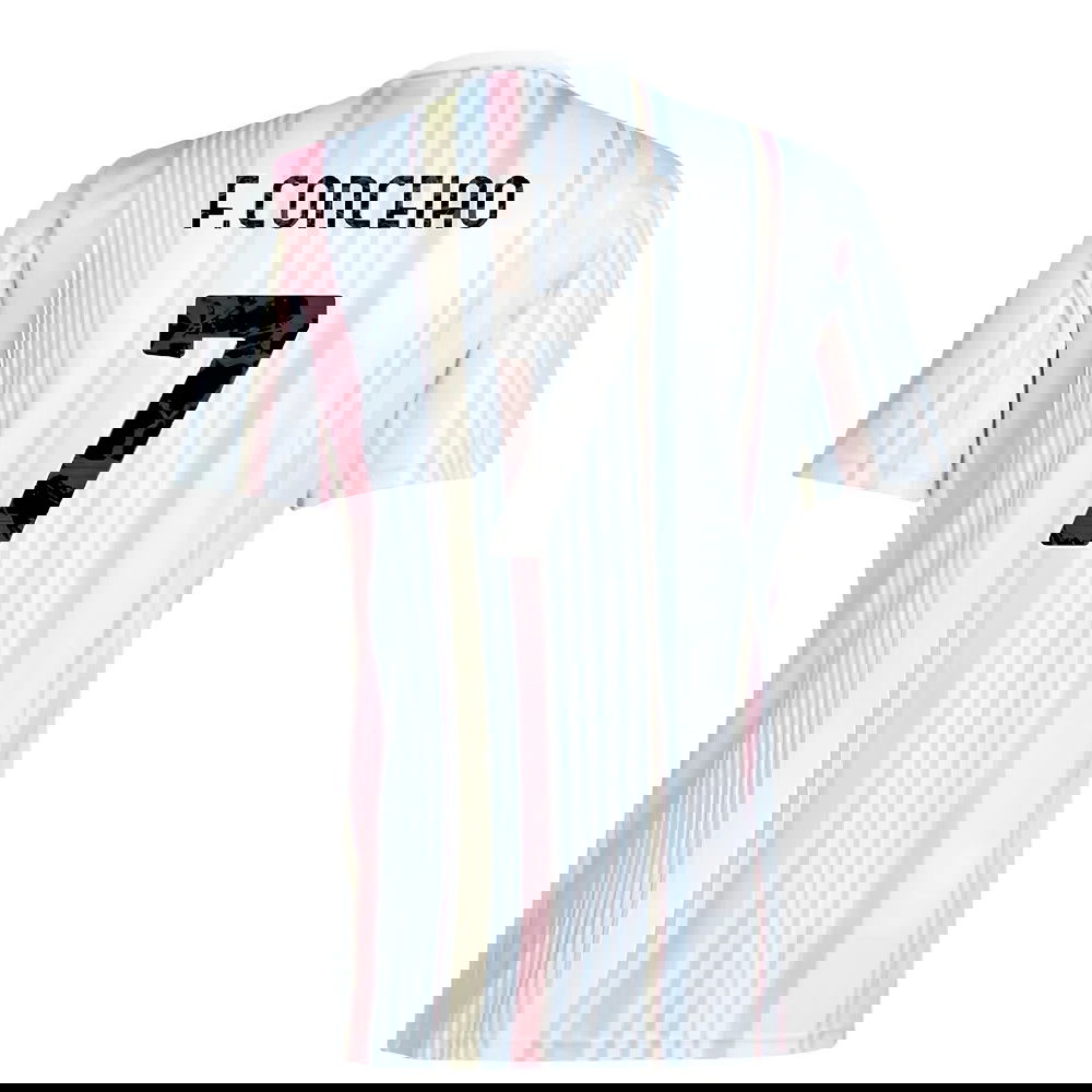 2025-2026 Juventus Pre-Match Shirt (White) (F.Conceiao 7)