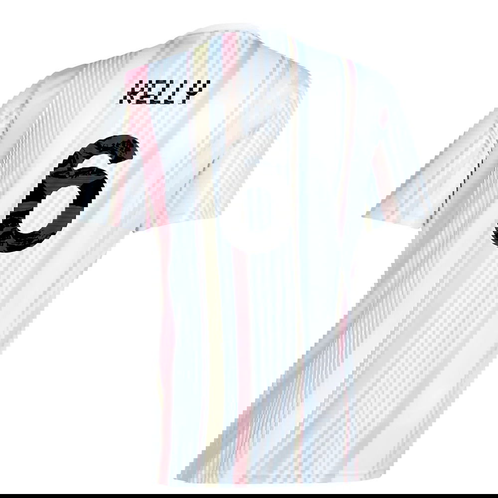 2025-2026 Juventus Pre-Match Shirt (White) (Kelly 6)