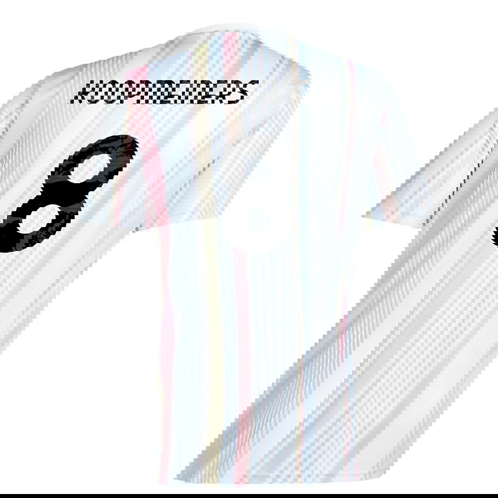 2025-2026 Juventus Pre-Match Shirt (White) (Koopmeiners 8)