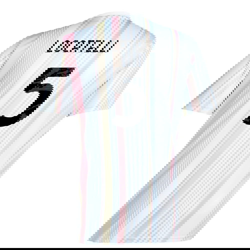 2025-2026 Juventus Pre-Match Shirt (White) (Locatelli 5)