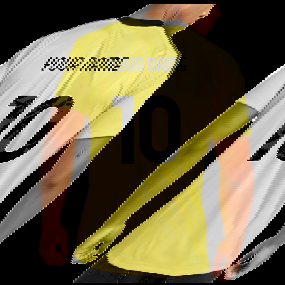 2025-2026 Juventus Third Goalkeeper Shirt (Pure Sulfur) (Your Name)