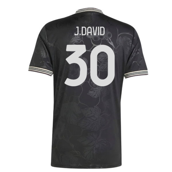 2025-2026 Juventus Third Shirt (J.David 30)