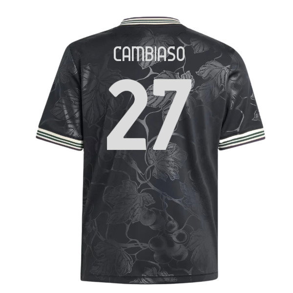 2025-2026 Juventus Third Shirt (Kids) (Cambiaso 27)