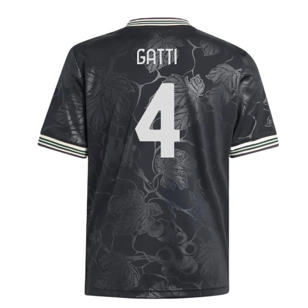 2025-2026 Juventus Third Shirt (Kids) (Gatti 4)