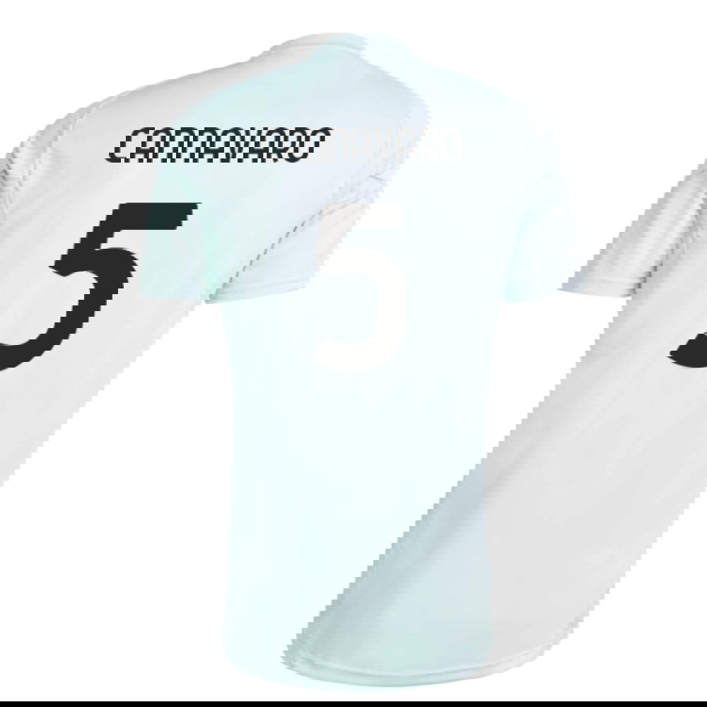 2025-2026 Juventus Training Jersey (Semi Flash Aqua) (Cannavaro 5)