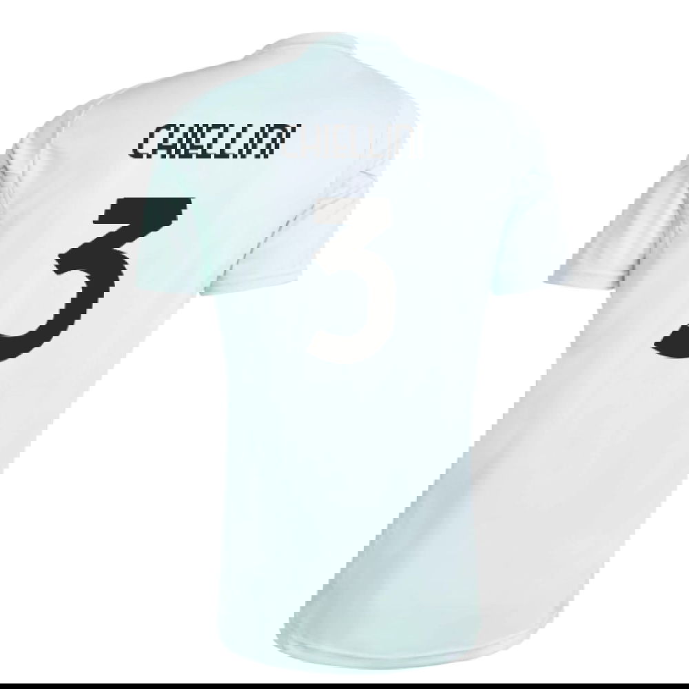 2025-2026 Juventus Training Jersey (Semi Flash Aqua) (Chiellini 3)