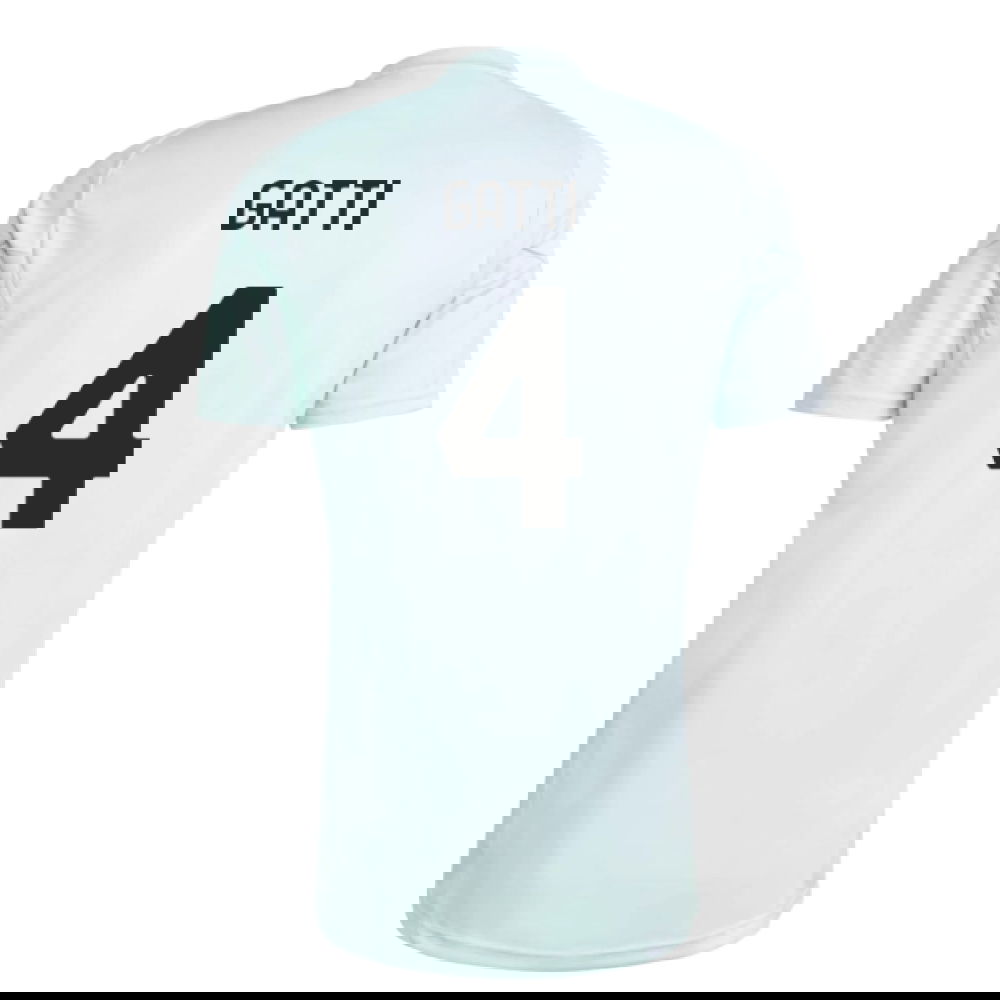 2025-2026 Juventus Training Jersey (Semi Flash Aqua) (Gatti 4)