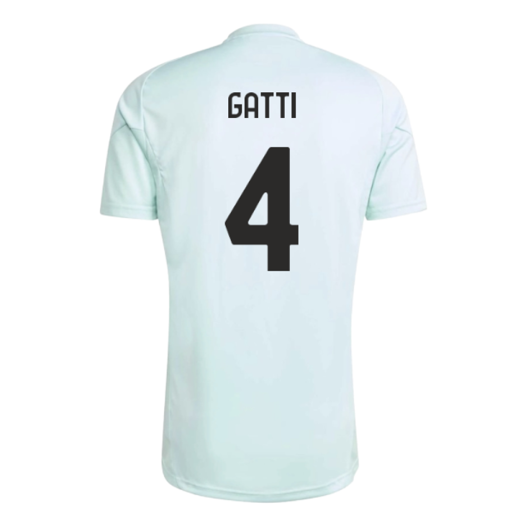 2025-2026 Juventus Training Jersey (Semi Flash Aqua) (Gatti 4)