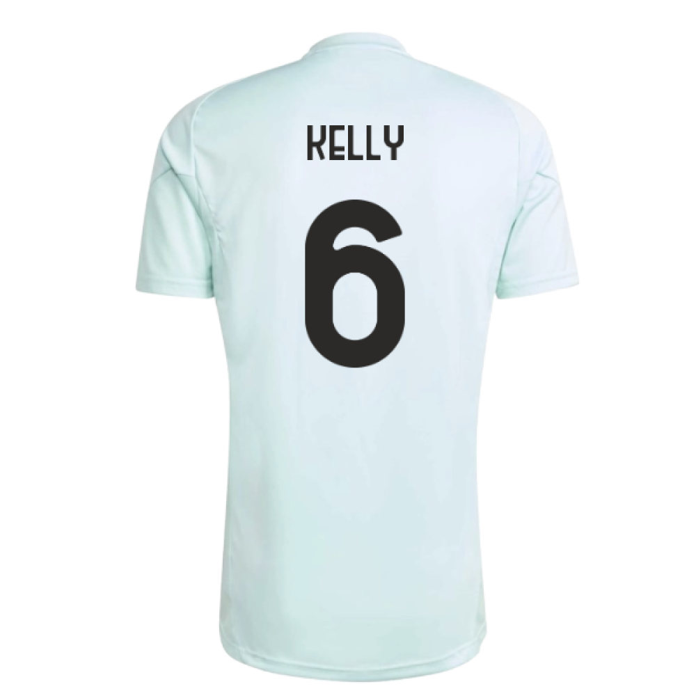 2025-2026 Juventus Training Jersey (Semi Flash Aqua) (Kelly 6)