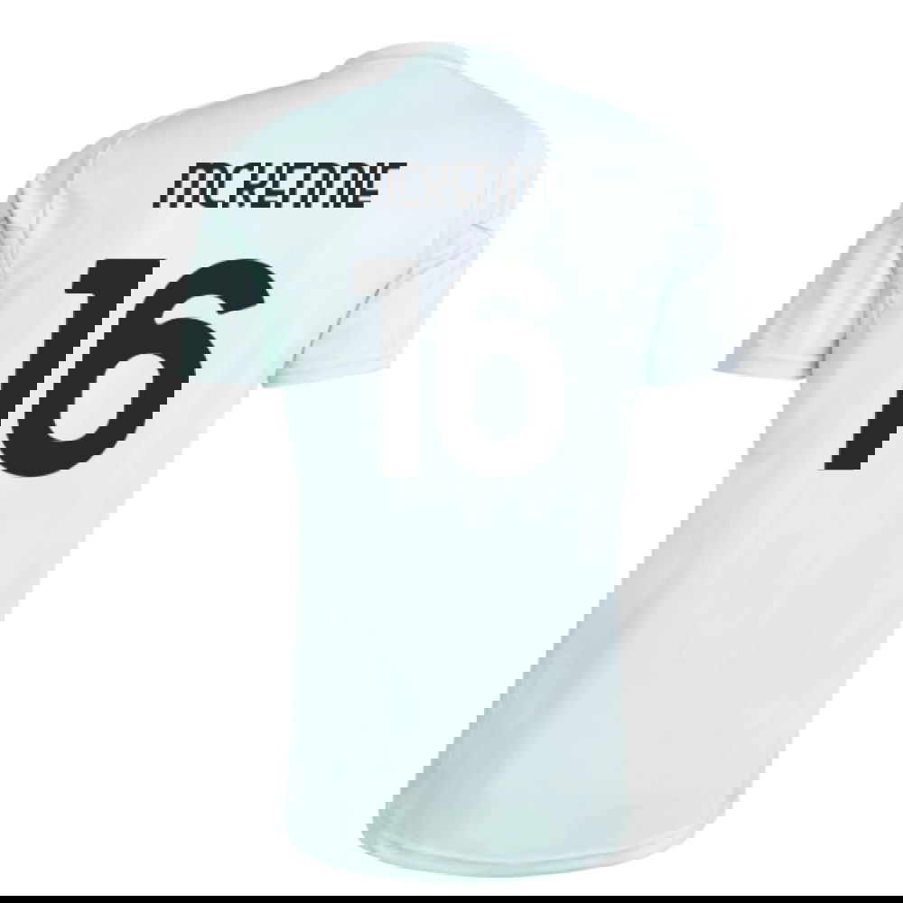 2025-2026 Juventus Training Jersey (Semi Flash Aqua) (McKennie 16)