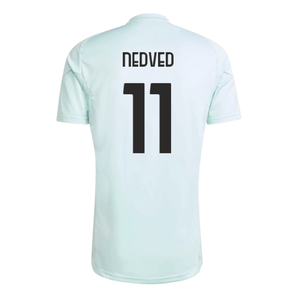 2025-2026 Juventus Training Jersey (Semi Flash Aqua) (Nedved 11)