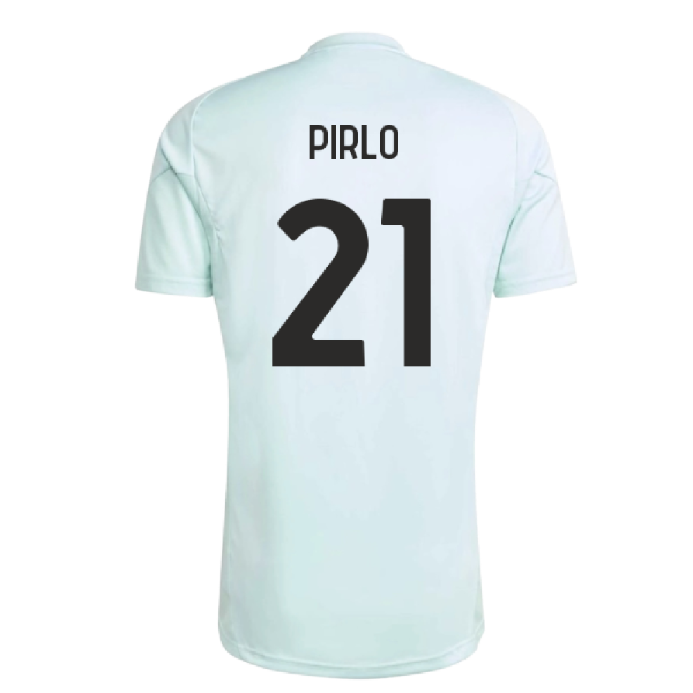 2025-2026 Juventus Training Jersey (Semi Flash Aqua) (Pirlo 21)
