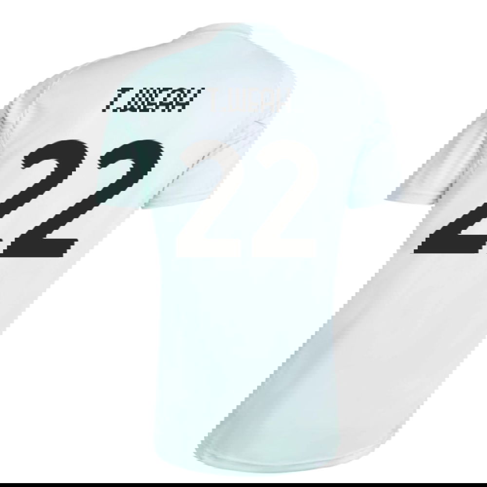 2025-2026 Juventus Training Jersey (Semi Flash Aqua) (T.Weah 22)