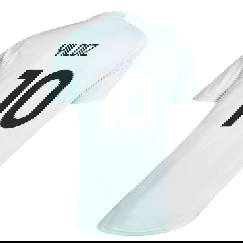 2025-2026 Juventus Training Jersey (Semi Flash Aqua) (Yildiz 10)