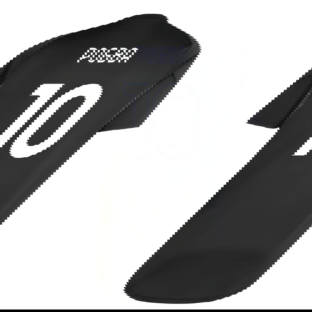 2025-2026 Juventus Training Shirt (Black) (Pogba 10)