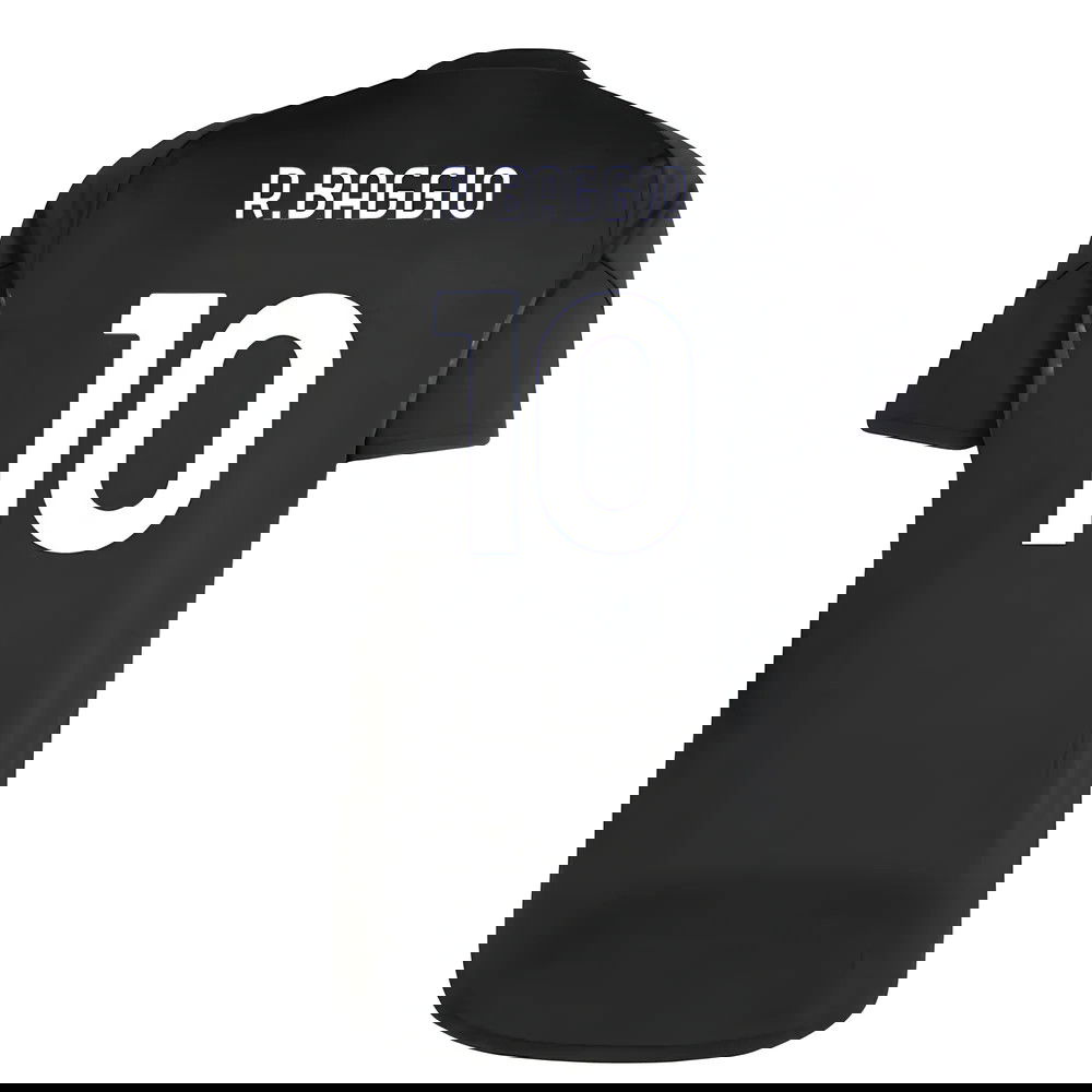 2025-2026 Juventus Training Shirt (Black) (R.Baggio 10)