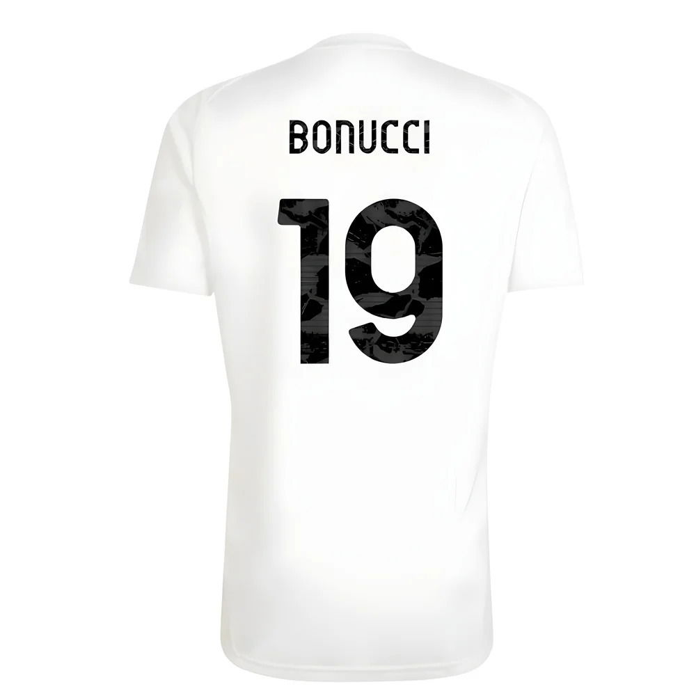2025-2026 Juventus Training Shirt (White) (Bonucci 19)