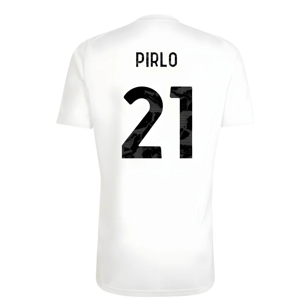 2025-2026 Juventus Training Shirt (White) (Pirlo 21)