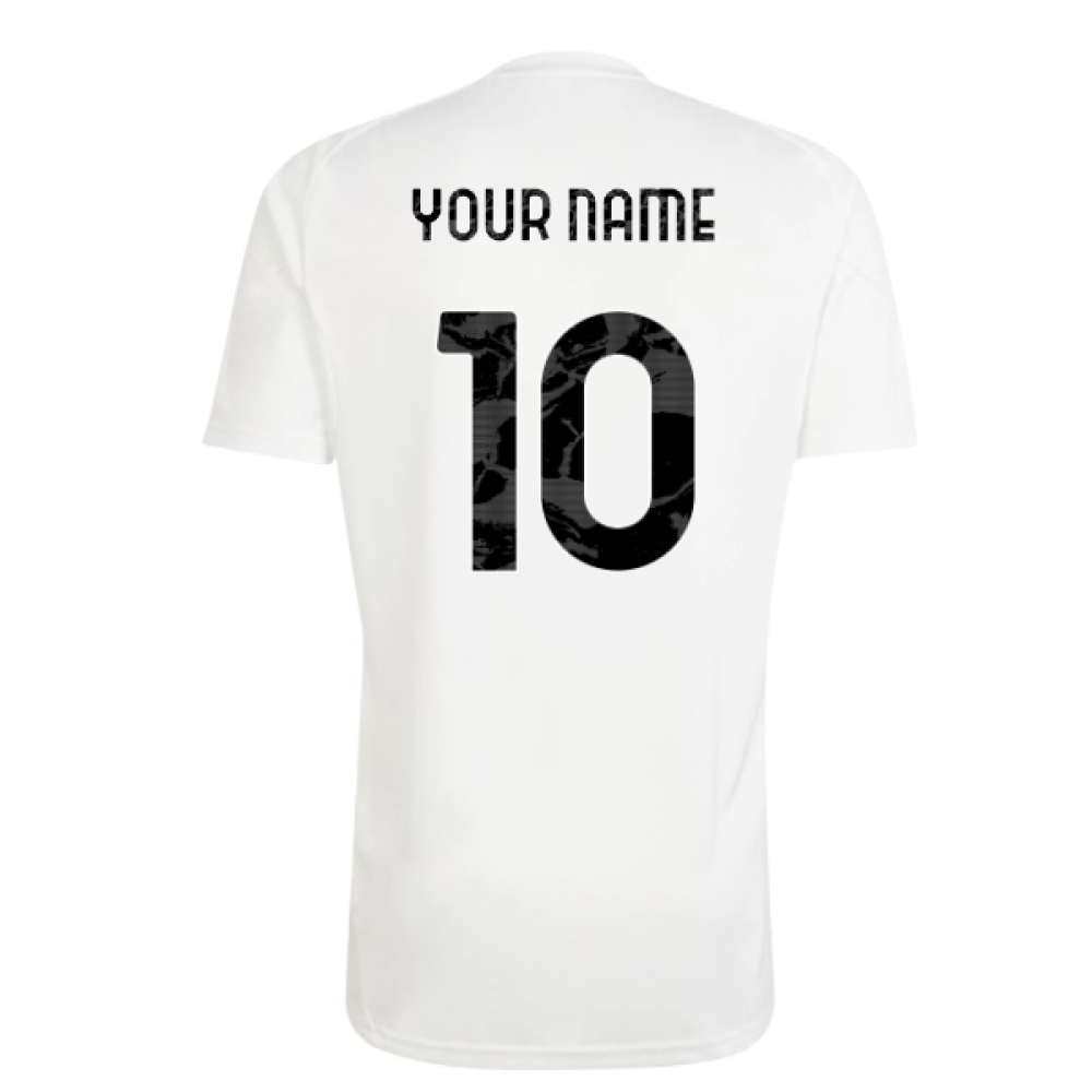 2025-2026 Juventus Training Shirt (White) (Your Name)