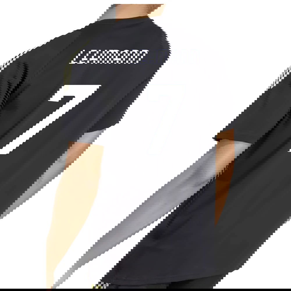 2025-2026 Juventus Training Tee (Black) (Lehmann 7)
