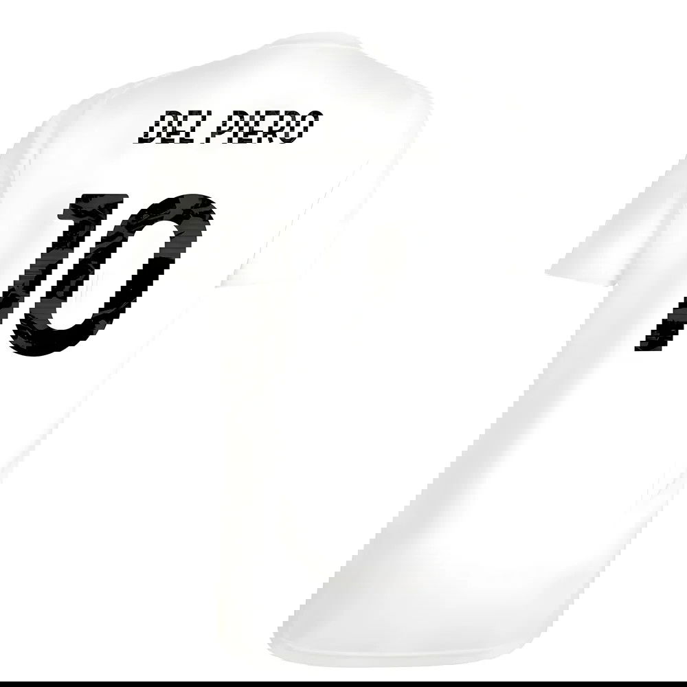 2025-2026 Juventus Training Tee (White) (Del Piero 10)