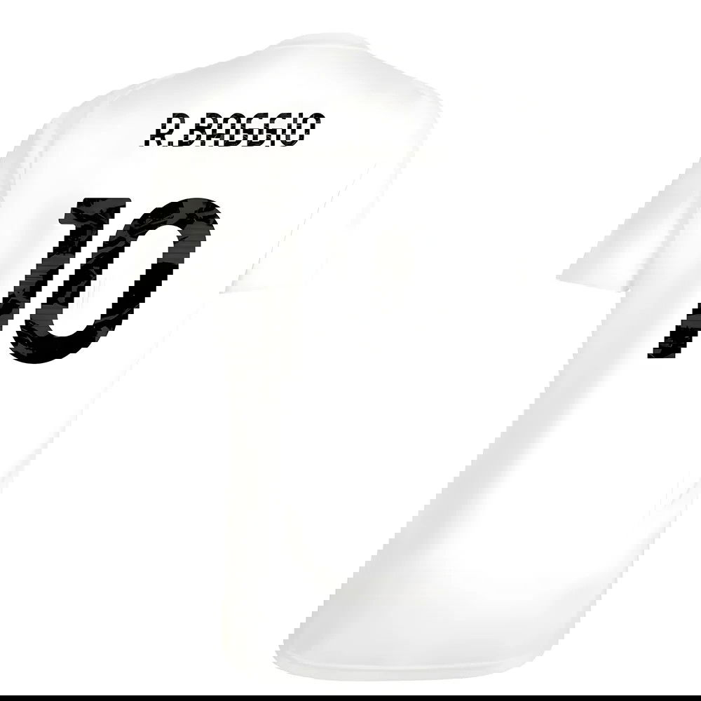 2025-2026 Juventus Training Tee (White) (R.Baggio 10)
