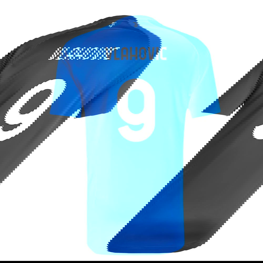 2025-2026 Juventus UBP Jersey (Royal) (Vlahovic 9)