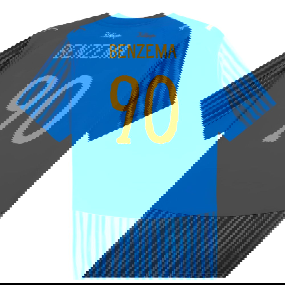 2025-2026 KIDSUPER x Al-Hilal Club World Cup Shirt (Blue) (Benzema 90)