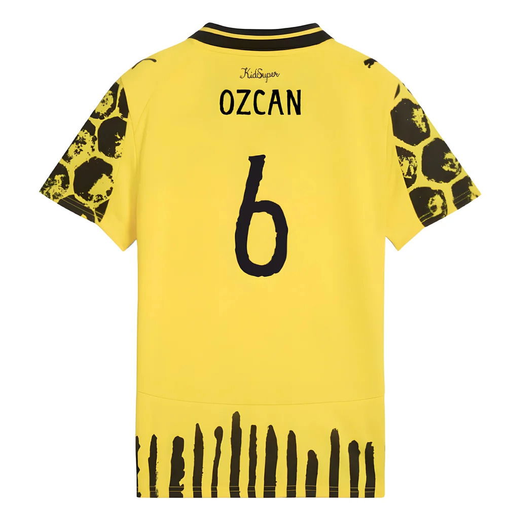 2025-2026 KIDSUPER x Borussia Dortmund CWC Shirt - Kids (Ozcan 6)