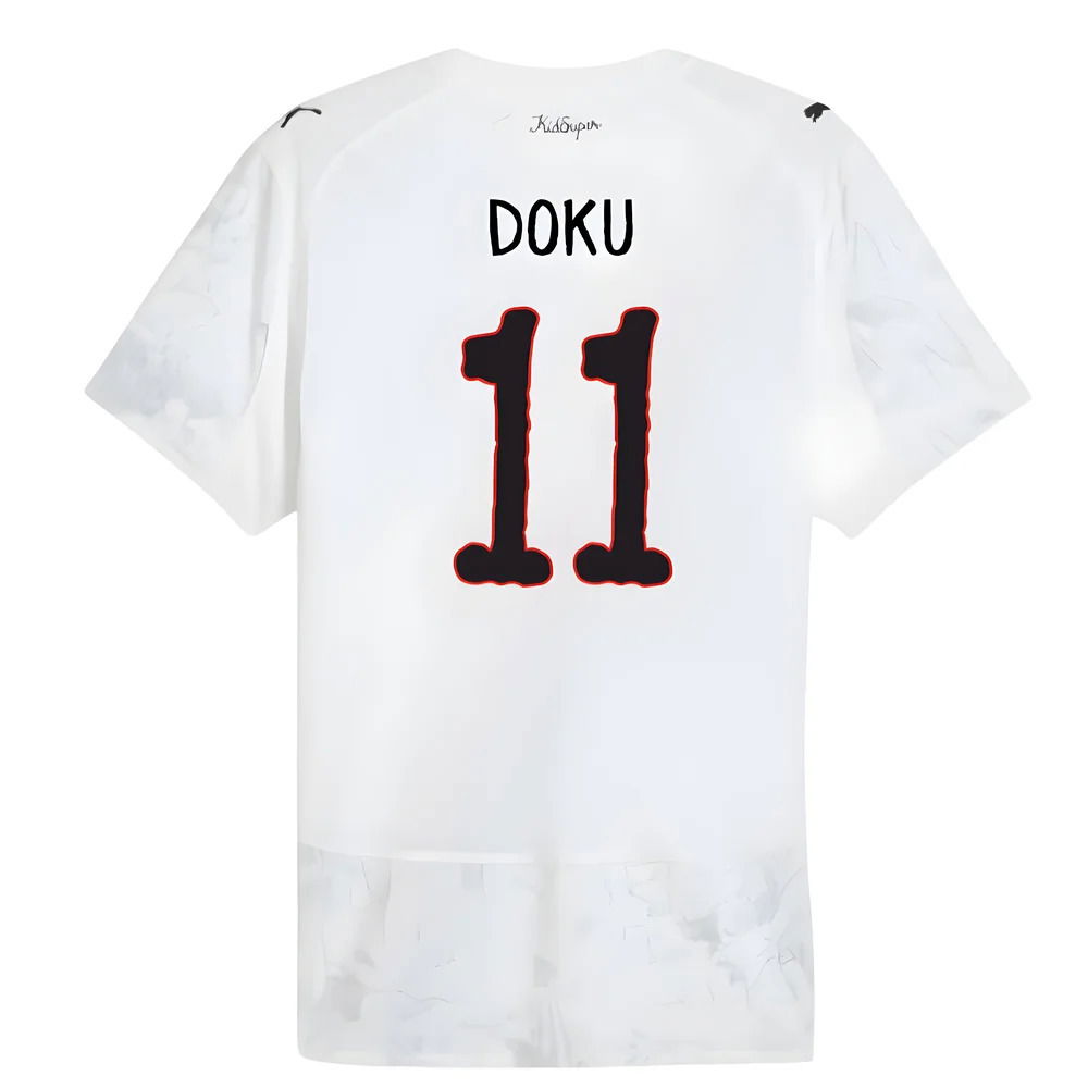 2025-2026 KIDSUPER x Manchester City CWC Authentic Shirt (White) (Doku 11)