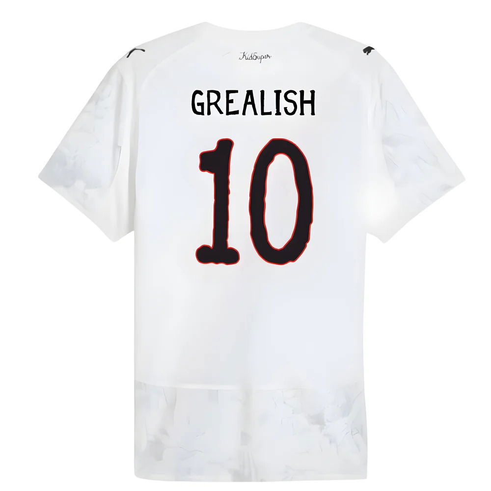 2025-2026 KIDSUPER x Manchester City CWC Authentic Shirt (White) (Grealish 10)