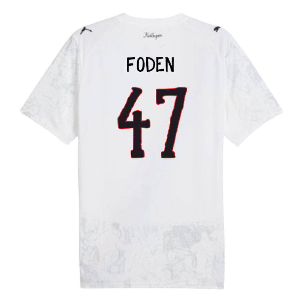 2025-2026 KIDSUPER x Manchester City CWC Shirt (White) (Foden 47)