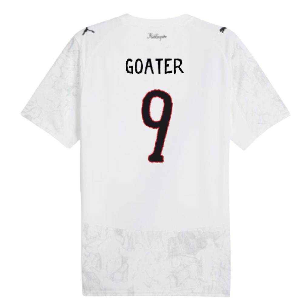 2025-2026 KIDSUPER x Manchester City CWC Shirt (White) (Goater 9)