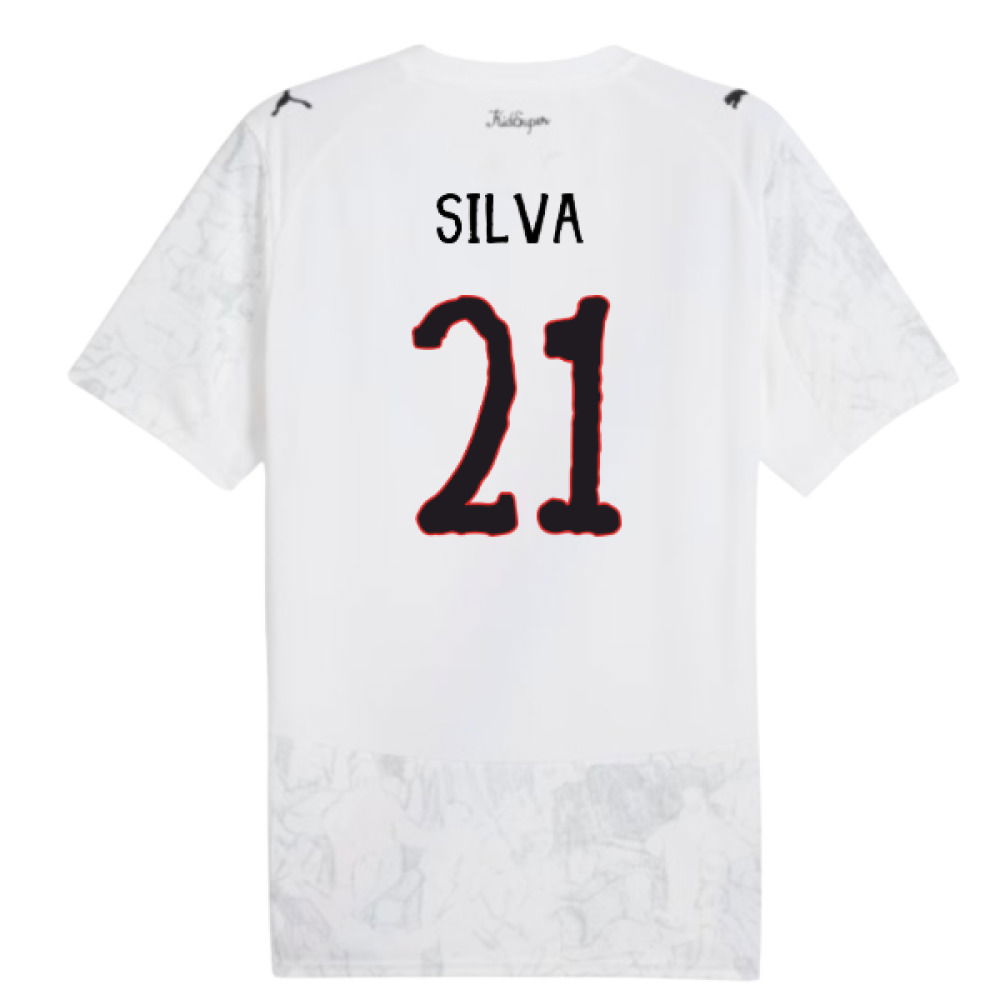 2025-2026 KIDSUPER x Manchester City CWC Shirt (White) (Silva 21)
