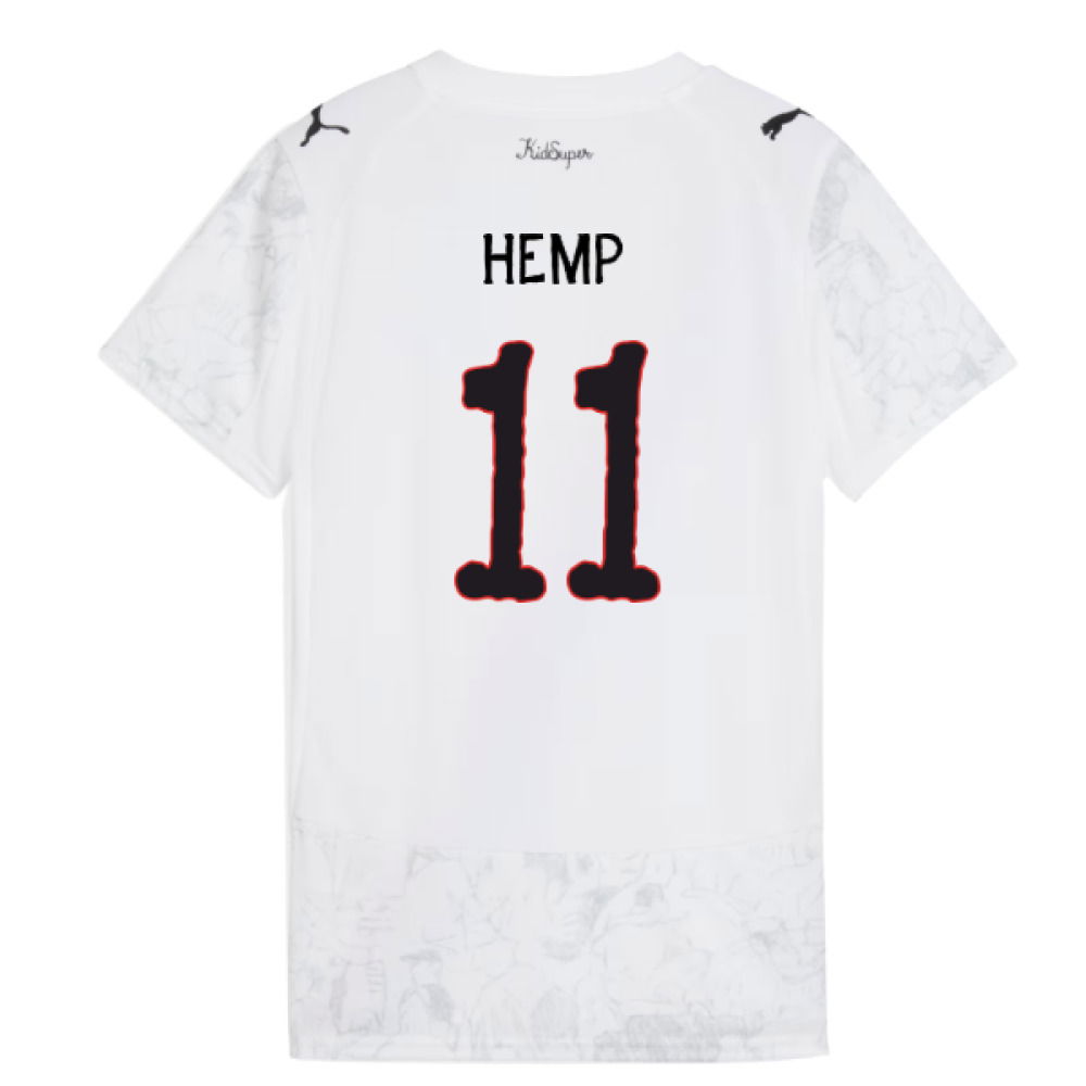 2025-2026 KIDSUPER x Manchester City CWC Shirt (White) - Womens (Hemp 11)