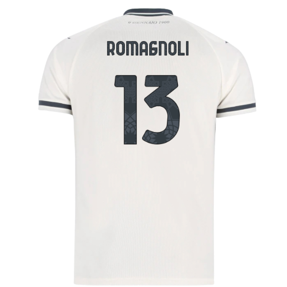 2025-2026 Lazio Away Shirt - Kids (Romagnoli 13)