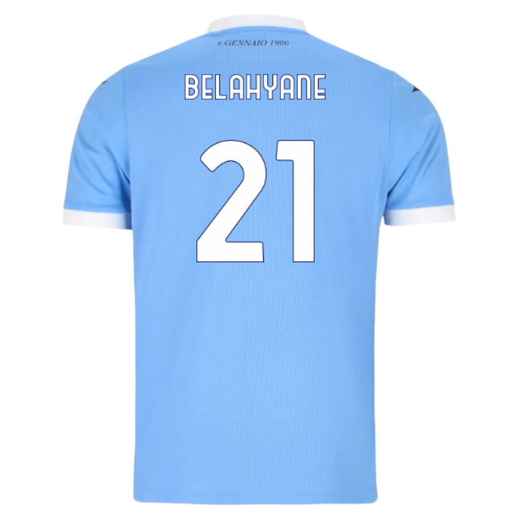2025-2026 Lazio Home Shirt (Belahyane 21)