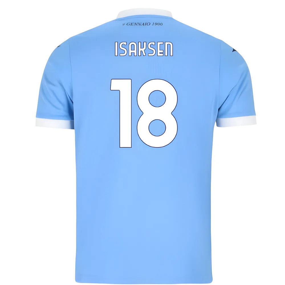 2025-2026 Lazio Home Shirt (Isaksen 18)