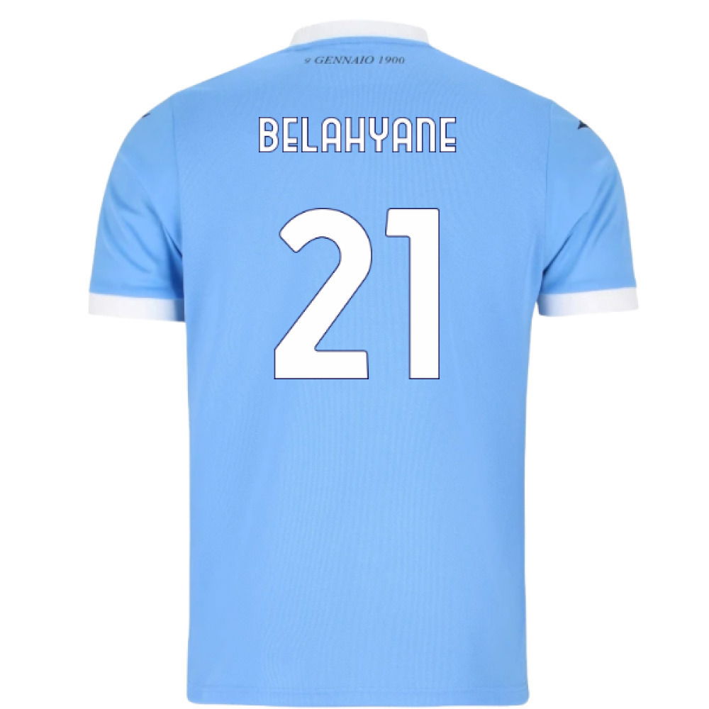 2025-2026 Lazio Home Shirt (Kids) (Belahyane 21)