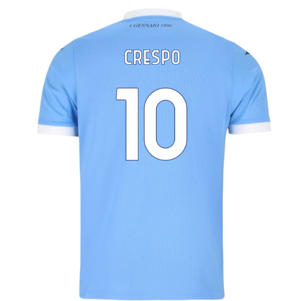 2025-2026 Lazio Home Shirt (Kids) (Crespo 10)