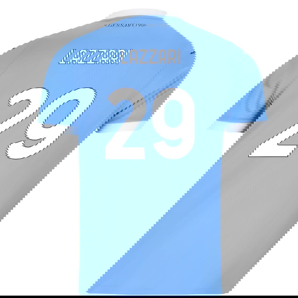 2025-2026 Lazio Home Shirt (Kids) (Lazzari 29)