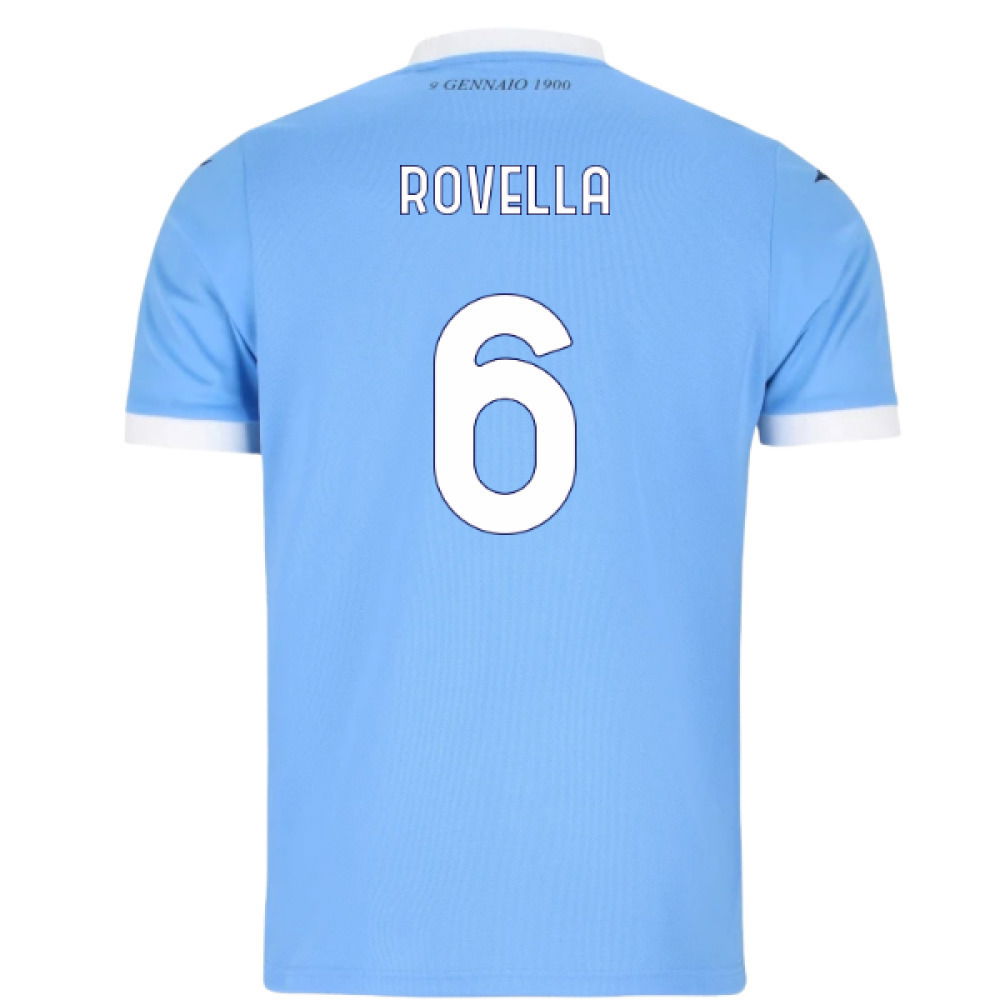 2025-2026 Lazio Home Shirt (Kids) (Rovella 6)