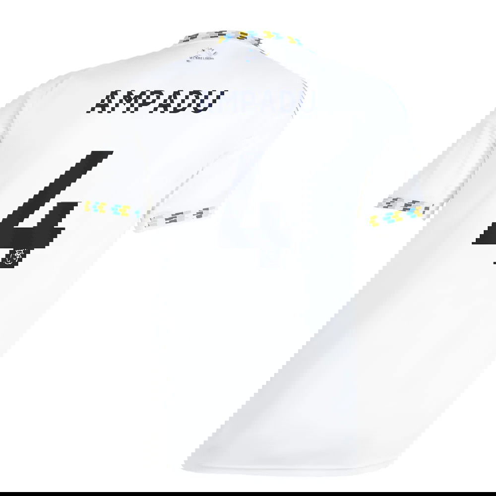 2025-2026 Leeds United Home Shirt (Ampadu 4)