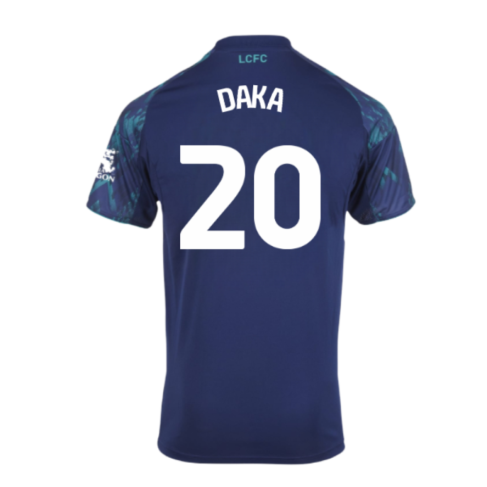 2025-2026 Leicester City Away Shirt (Daka 20)