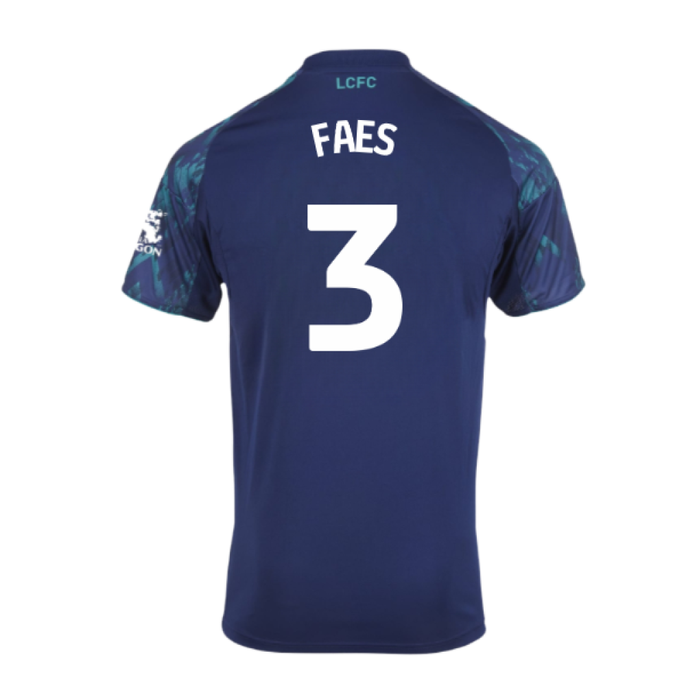 2025-2026 Leicester City Away Shirt (Faes 3)