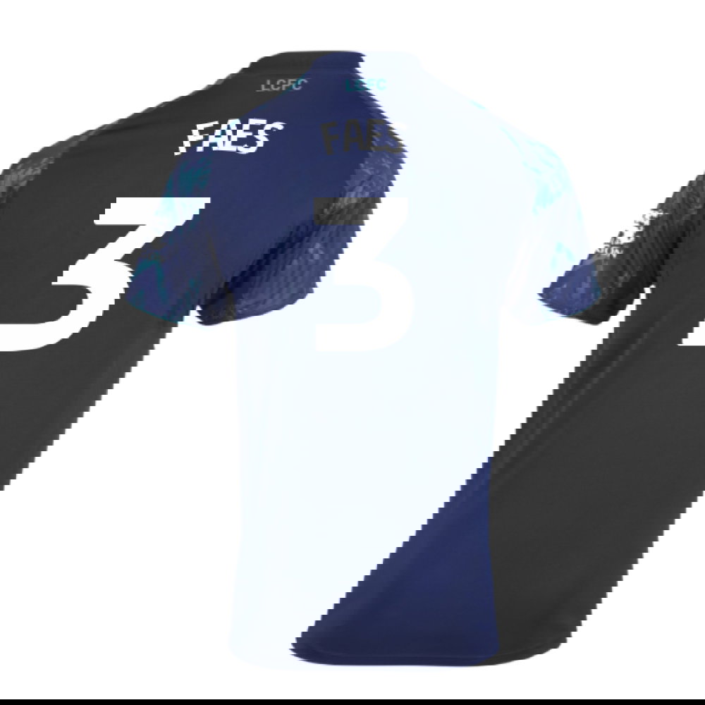2025-2026 Leicester City Away Shirt - Kids (Faes 3)