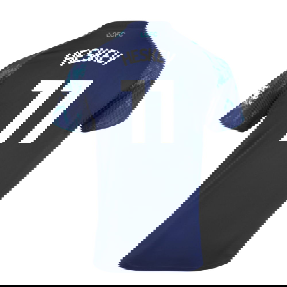 2025-2026 Leicester City Away Shirt - Kids (Heskey 11)