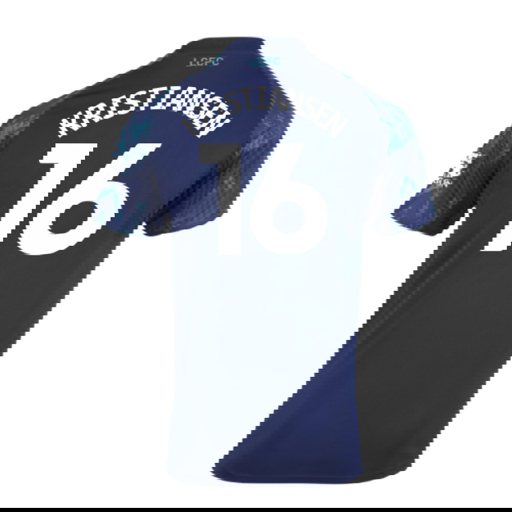 2025-2026 Leicester City Away Shirt - Kids (Kristiansen 16)